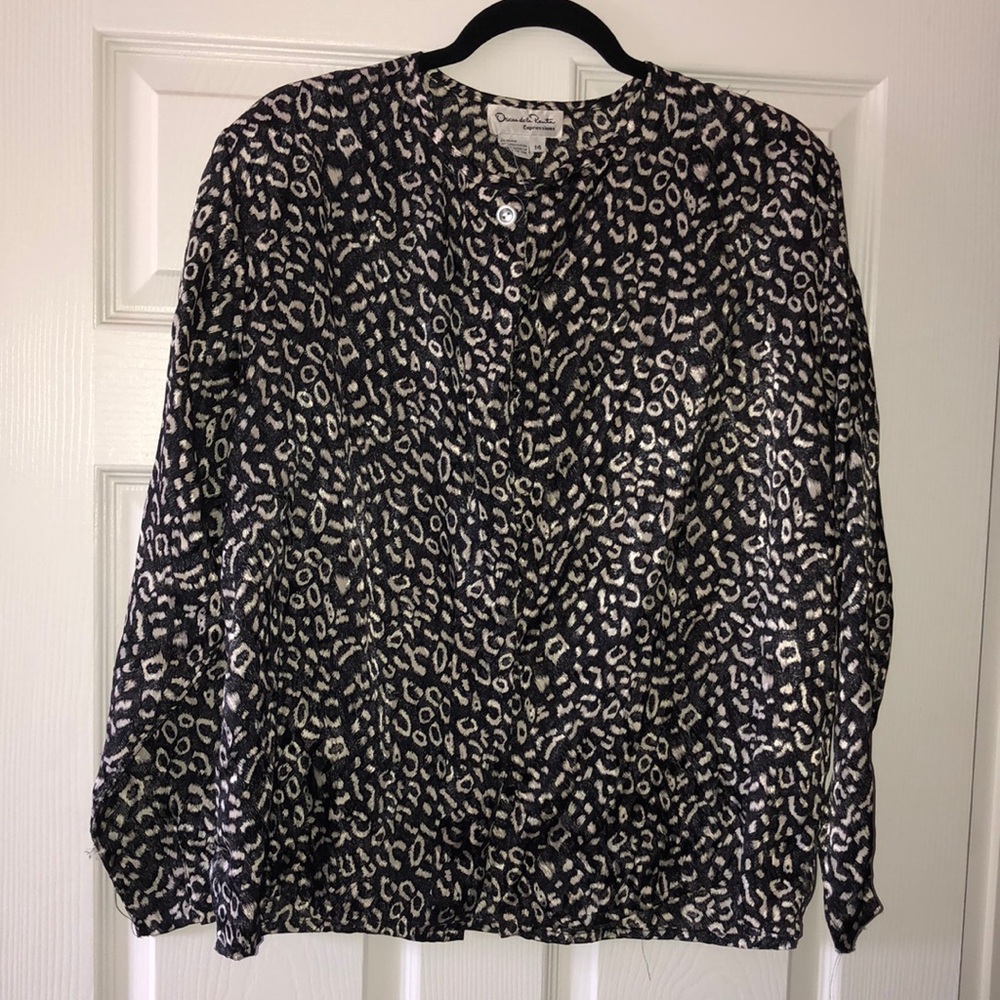 Vintage Oscar De La Renta blouse